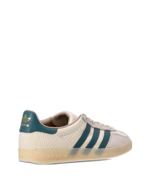メンズ Adidas Gazelle スリーストライプ スニーカー Blue