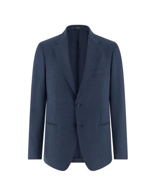 Boggi Blue Single-Breasted Blazer for men
