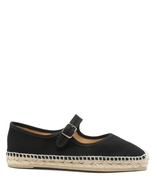 Castaner Black Padua Canvas Espadrilles