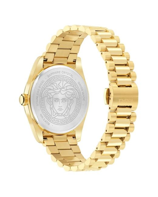 Montre Millenium Gent 40 Mm Versace pour homme en coloris Metallic