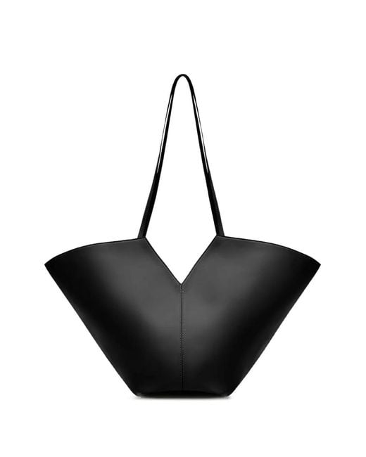 Francesco Biasia Black Maxi Winona 4Ever Top-Handle Leather Shoulder Bag