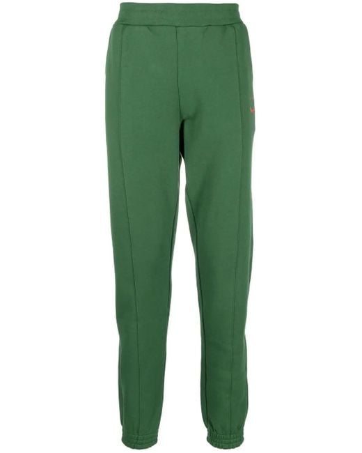 Paul Smith Green Tapered-Leg Track Pants for men