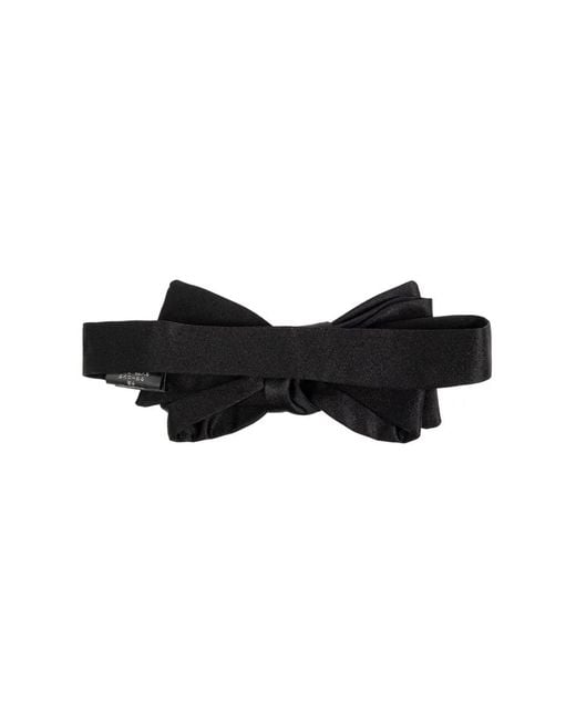 DSquared² Black Twill Bow for men