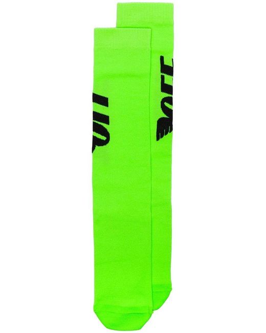 Lime green off hot sale white