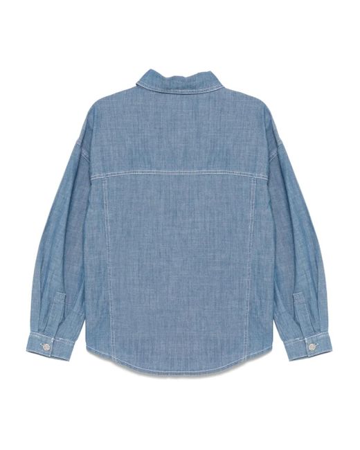 Ba&sh Blue Kool Shirt
