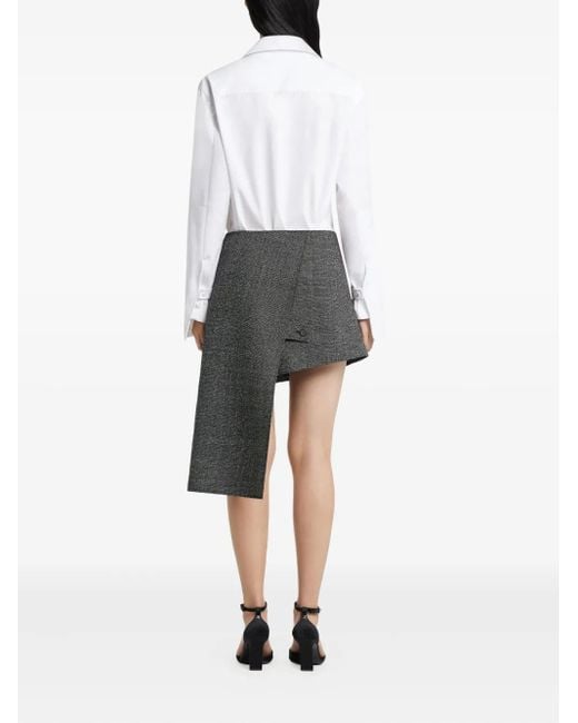 Courreges White Cuff-Detail Shirt
