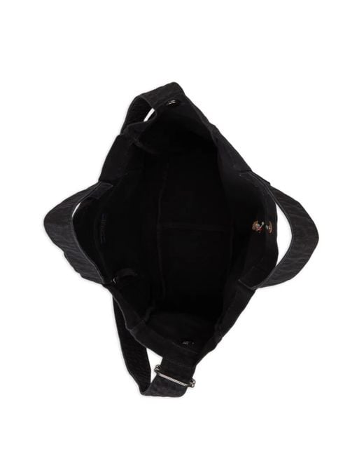 Polo Ralph Lauren Black Logo-Embroidered Tote Bag for men