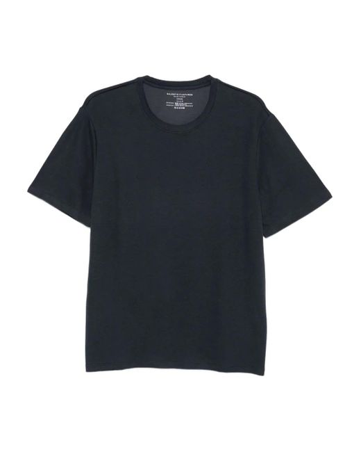 Majestic Filatures Black Deluxe T-Shirt for men