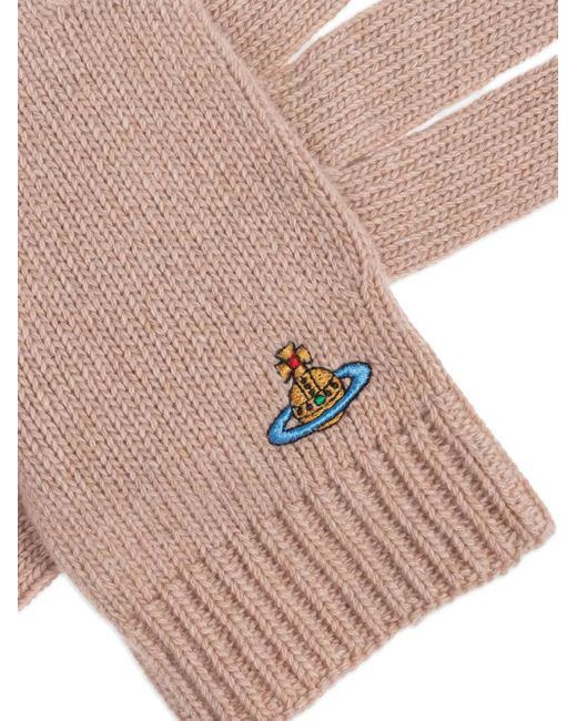 Vivienne Westwood Pink Cashmere Gloves