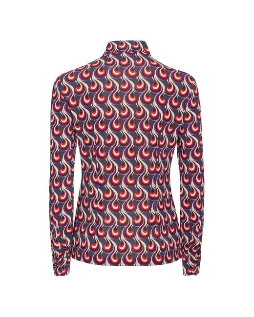 Camicia Aderente di LaDoubleJ in Red