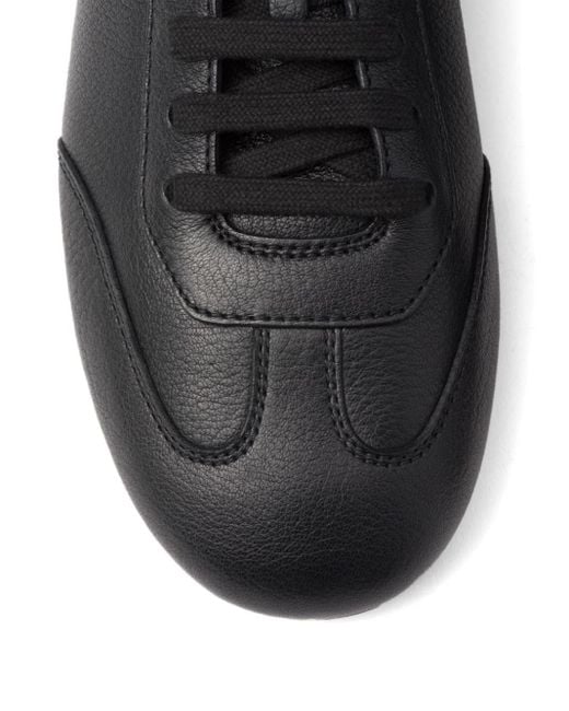 Prada Black Deer Leather Sneakers for men