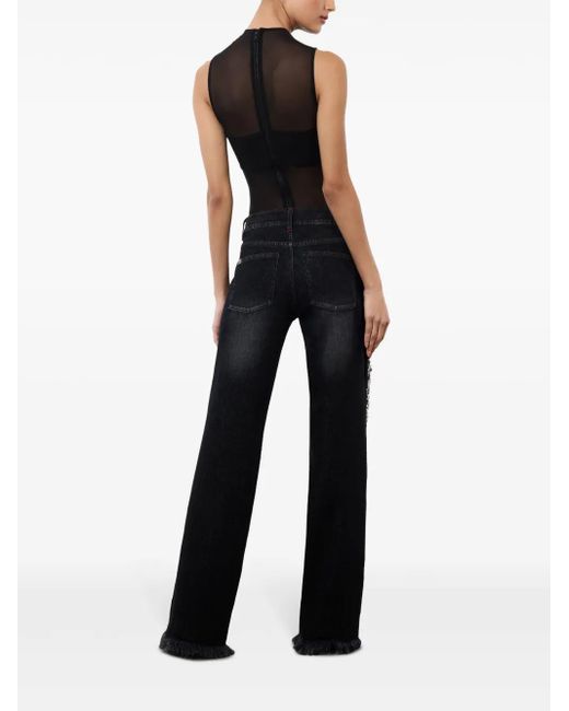Alice + Olivia Blue Roxie Jeans