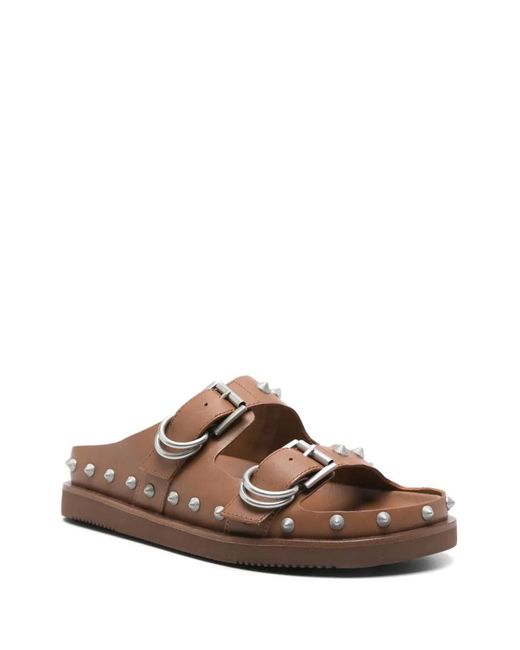 Ash Brown Urus Sandals