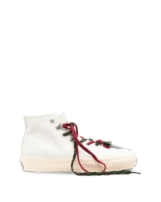 Vans White Lace-Up Sneakers for men