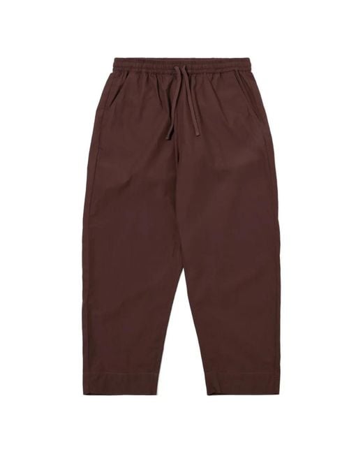 Pantalones Con Cordones Universal Works de hombre de color Brown