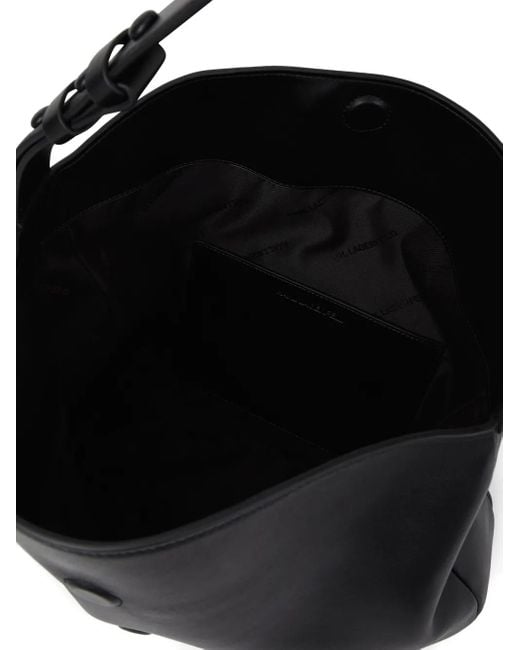Karl Lagerfeld Black K/Signature Shoulder Bag