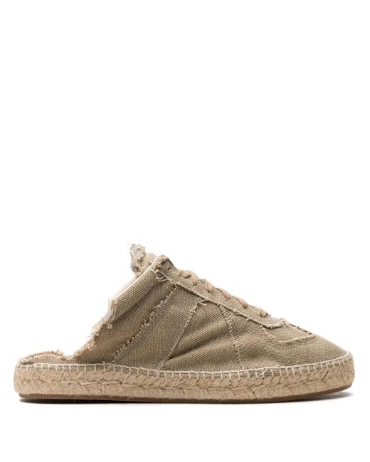 Maison Margiela Brown Canvas Espadrilles for men