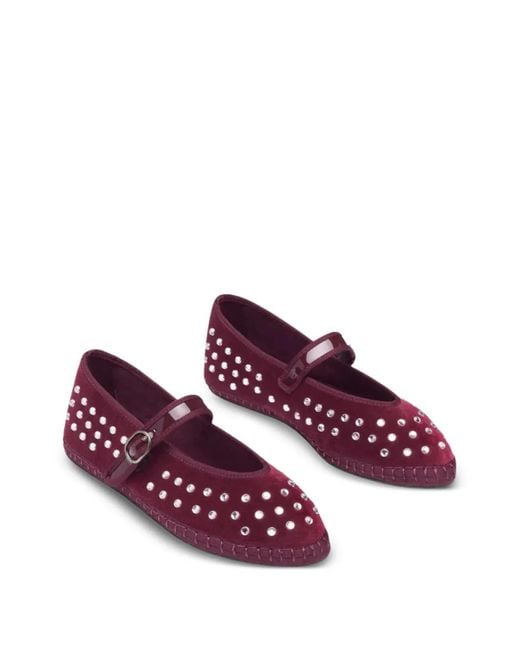 Flabelus Purple Mae Ballet Flats
