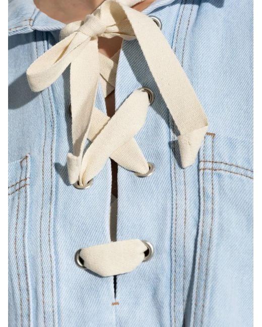 Camicia Fuxalima di Munthe in Blue