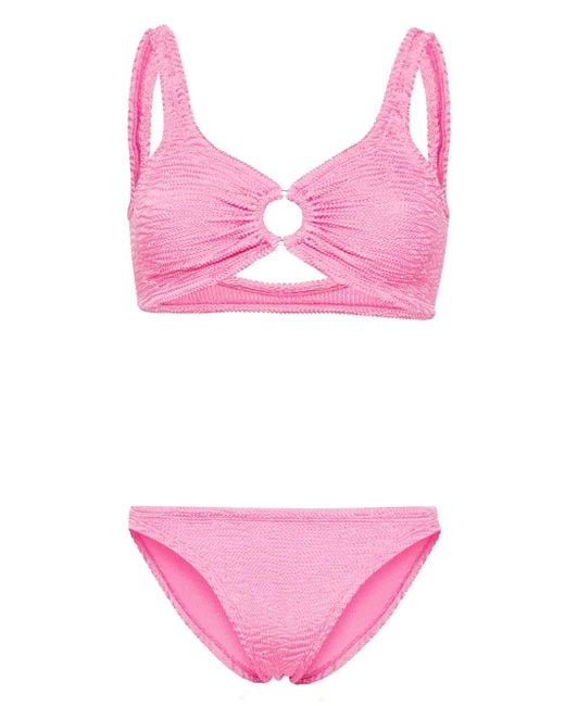 Paramidonna Pink Irina Seersucker Bikini