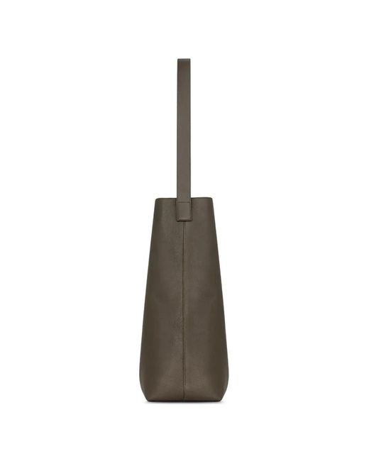 Saint Laurent White Bold Tote Bag for men