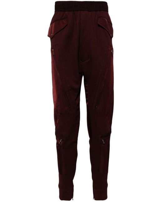 Pantalon de jogging fuselé en coton Julius pour homme en coloris Red