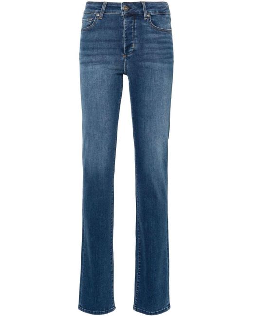 Liu Jo Blue High-rise Straight-leg Jeans
