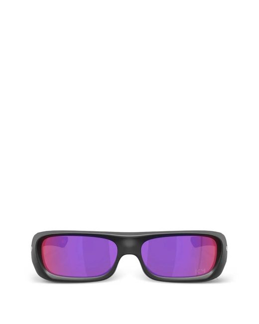 Oakley Purple X Kylian Mbappé Signature Logo-Plaque Sunglasses