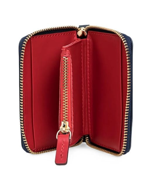 La Portegna Black Baby Julia Leather Wallet