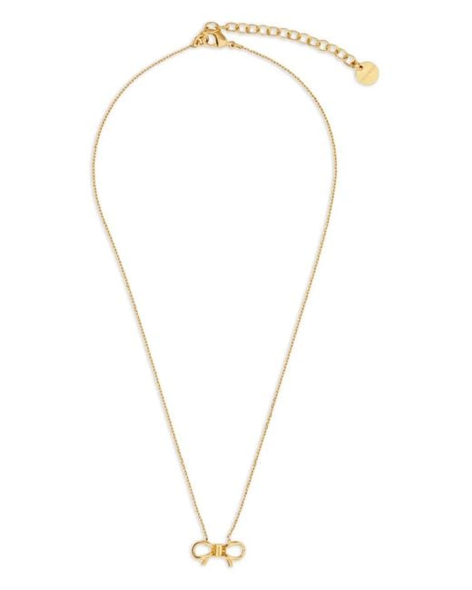 Ferragamo White Vara Necklace