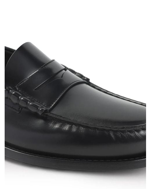 Church's Black Churchs Flat Shoes Leather for men