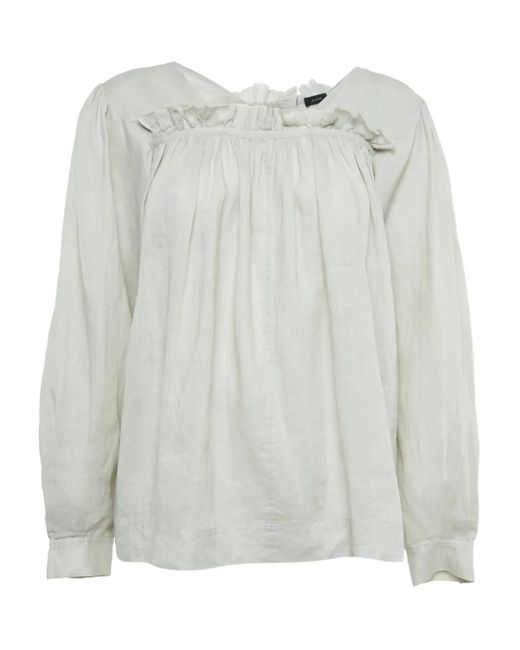 Joseph シルクブラウス Gray