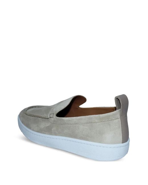 Lanvin Gray Suede Loafers for men