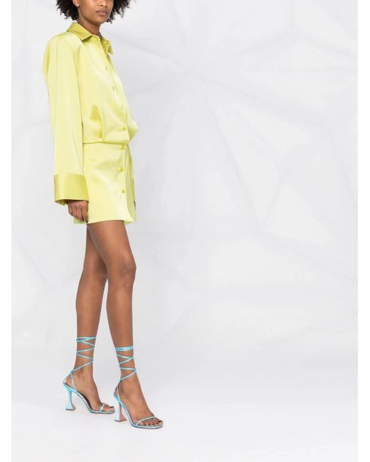 The Attico Dresses Yellow