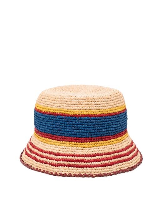 Rabanne Blue Autres Bucket Hat