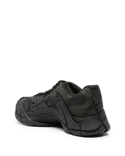 CAMPERLAB Black Tormenta Panelled Mesh Sneakers