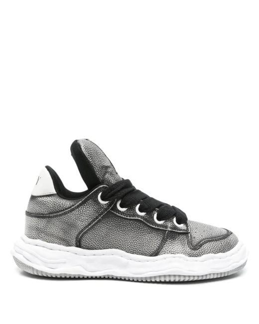 Maison Mihara Yasuhiro White Leather Sneakers for men