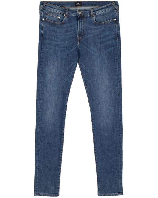 PS by Paul Smith Blue Low-rise Straight-leg Jeans for men