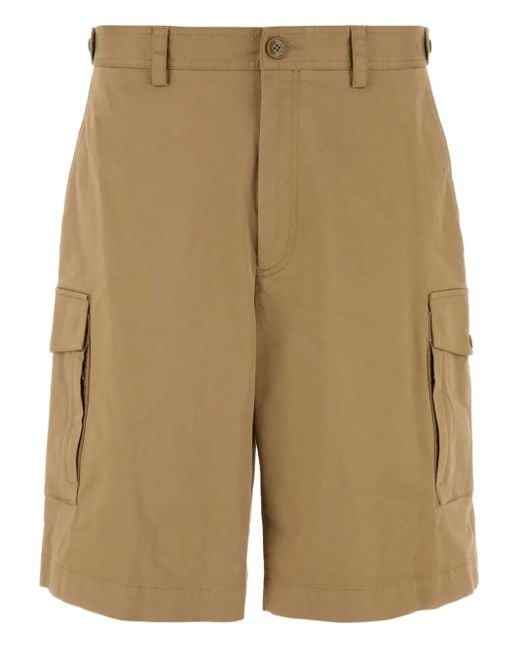 Moncler Natural Cargo-Pocket Shorts for men