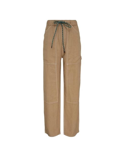Rag & Bone Natural Atlas Drawstring Cargo Pants