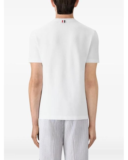 Thom Browne White T-Shirts And Polos for men