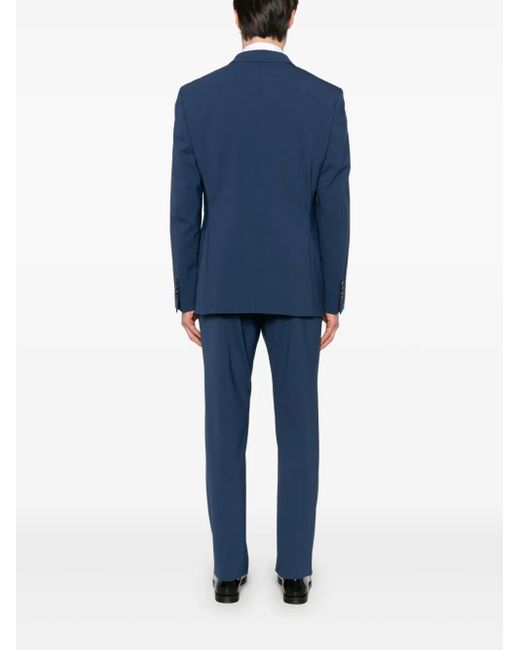 Etro Blue Single-Breasted Suit for men