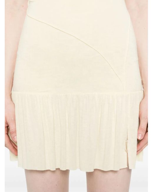 MANURI Coco Mini-Jurk in het Natural