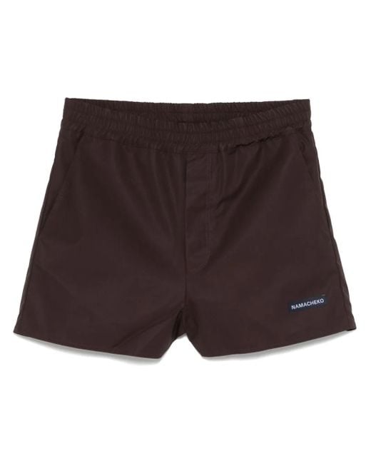 メンズ NAMACHEKO スポーツ ショートパンツ Brown