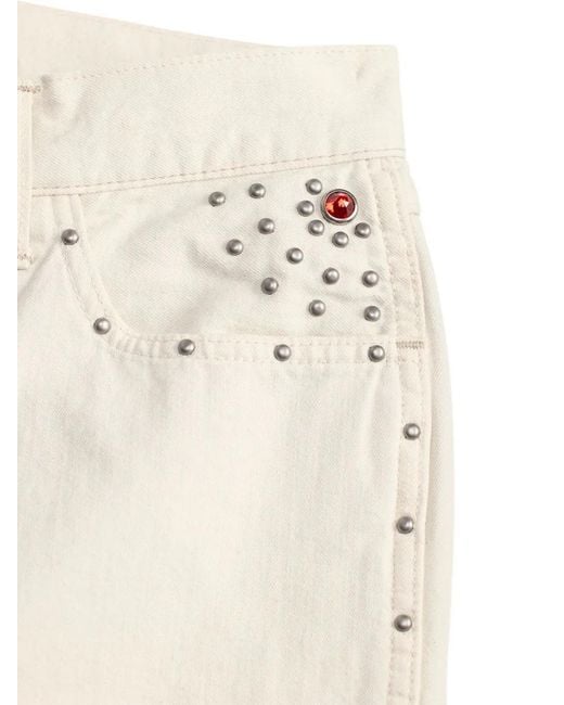 RRL Straight Jeans in het Natural