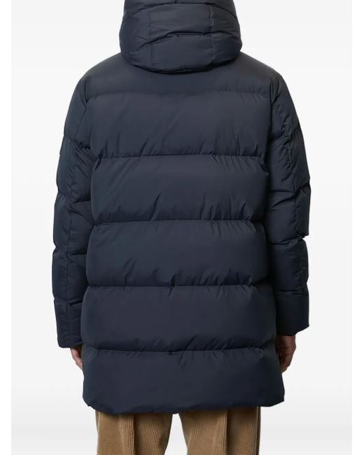 Marc O' Polo Blue Hooded Puffer Jacket for men