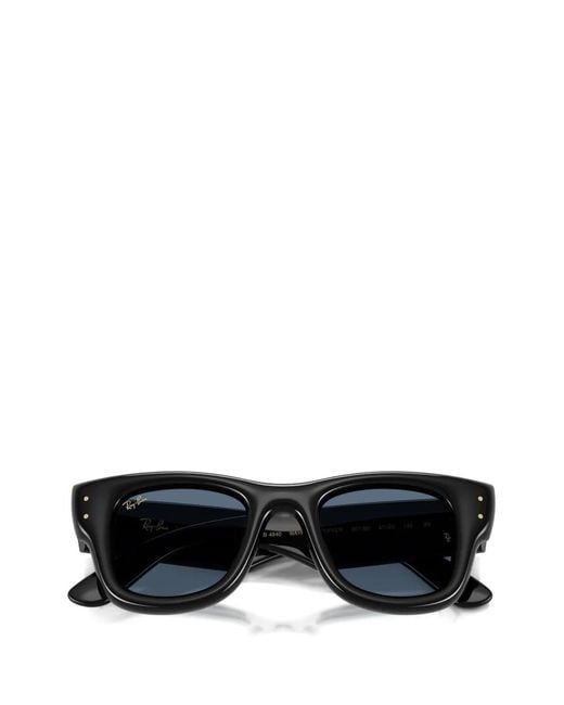Ray-Ban Gray X Asap Rocky Wayfarer Puffer Square-Frame Sunglasses