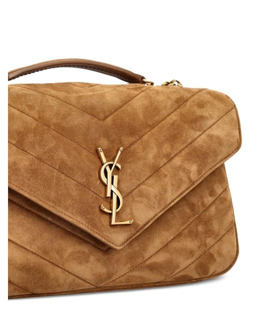 Saint Laurent Brown Loulou Medium