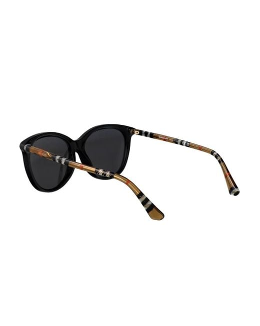 Burberry Zonnebril Met Cat-Eye Montuur in het Black voor heren