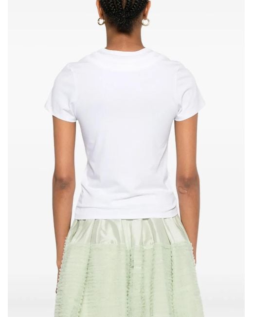 Viktor & Rolf White Triple-Collar T-Shirt
